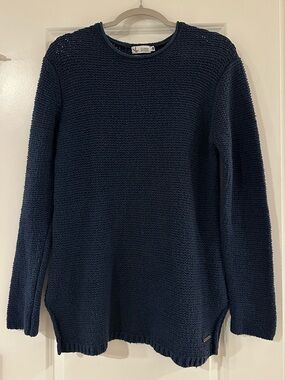 Carve Designs Navy Sweater